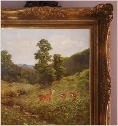 Rodzina sarenek - oryg. Georg Majewicz (1897-1965)