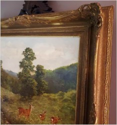 Rodzina sarenek - oryg. Georg Majewicz (1897-1965)