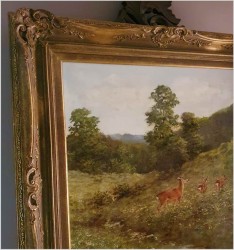 Rodzina sarenek - oryg. Georg Majewicz (1897-1965)