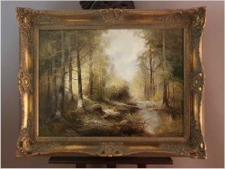 Tajemniczy las - Josef Kugler (Österreich ur 1913 - 2011r.)