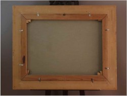 Malarstwo myśliwskie! Jeleń na leśnej polanie - Fred ARENDT (*1928)