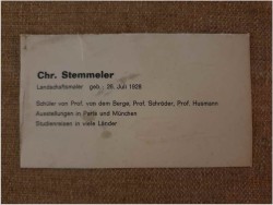 Rewelacyjny obraz olejny! Jesienny pejzaż - Christian Stemmeler *1928