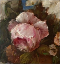 Pałacowe kwiaty w wazonie - Louisa Medina (ur. 1911 Padwa)