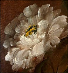 Pałacowe kwiaty w wazonie - Louisa Medina (ur. 1911 Padwa)