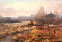 Myślistwo! Bażanty i kuropatwy - Paul Wilhelm Dahms (1913-1988)