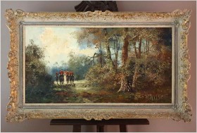 Technika Szpachlowa! Wyjazd na polowanie - H. Nilsen *1908