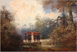 Technika Szpachlowa! Wyjazd na polowanie - H. Nilsen *1908