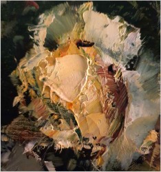 Malarstwo szpachlowe! Kwiaty -Ingfried Paul Henze-Morro (1925-2013)
