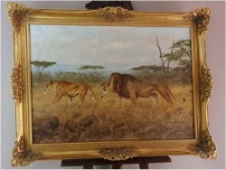 Tanganika! Wędrówka afrykańskich Lwów - Oryg. Georg Majewicz (1897-1965)