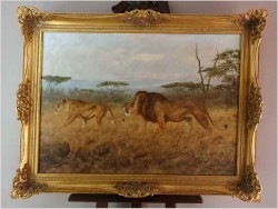 Tanganika! Wędrówka afrykańskich Lwów - Oryg. Georg Majewicz (1897-1965)