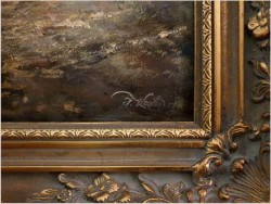 Krajobraz śródziemnomorski - Josef Kugler (Österreich 1913 - 2011)