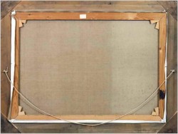 Obraz olejny! Sianokosy - Helmut Stadelhofer *1914 (Duży Rozmiar XXL)