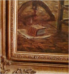 Pałacowe malarstwo! W męskim towarzystwie - Hein Van Doren (1930r Düsseldorf)