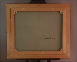 Łodzie przy brzegu - Dieter Lukas Larsen (1936-2001 Düsseldorf)