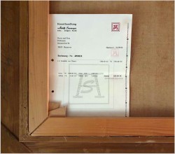 Stary obraz olejny! Piknik w parku - Friedrich Karl Thauer (1924-2009)