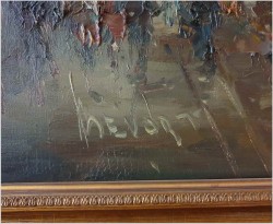 Nabrzeże portowe - Johannes Hubertus Hendrikus BÉVORT (1917-1996)