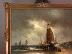 Poławiacze krabów - Johannes Hubertus Hendrikus BEVORT (1917-1996)