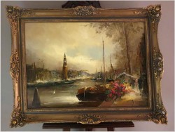 Holenderskie kwiaciarki - Johannes Hubertus Hendrikus BÉVORT (1917-1996)