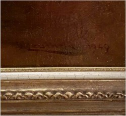 Stara scena rodzajowa! Najświeższe wiadomości - W.Lewthen 1949 rok