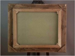 Zimowy krajobraz ze sztafażem - Ingfried Paul Henze-Morro (1925-2013)