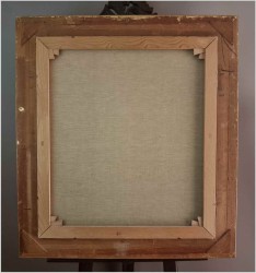 Technika szpachlowa! Leśne rozlewisko - Erich Paulsen *1932