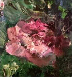 Malarstwo szpachlowe! Kwiaty w wazonie - oryg. Erich Griese *1912