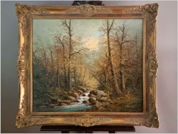 Leśny strumień - Günter Seekatz (*1928 in Langenberg)