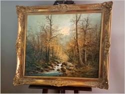 Leśny strumień - Günter Seekatz (*1928 in Langenberg)