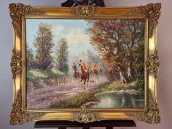 Polecamy! Wyjazd na polowanie - Wladimir Grechow (*1917 In Moscow)