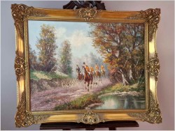 Polecamy! Wyjazd na polowanie - Wladimir Grechow (*1917 In Moscow)