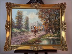 Polecamy! Wyjazd na polowanie - Wladimir Grechow (*1917 In Moscow)