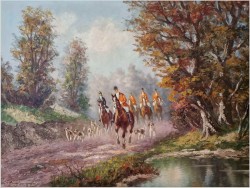 Polecamy! Wyjazd na polowanie - Wladimir Grechow (*1917 In Moscow)