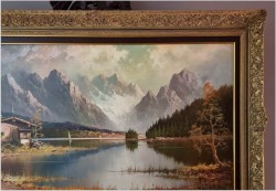 Piękny panoramiczny krajobraz! Jezioro Urnersee - Gustaw Weiss/Guwe