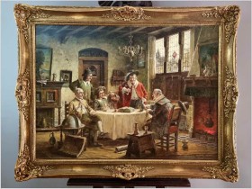 Rozmowy przy lekturze - Hein Van Doren (1930r Düsseldorf) ROZMIAR XXL!