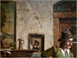 Rozmowy przy lekturze - Hein Van Doren (1930r Düsseldorf) ROZMIAR XXL!