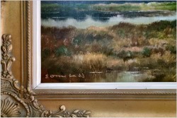 Panoramiczny obraz! Wyjazd na polowanie org. Eugen Otterbach *1907