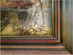 Odlatujące kaczki - Waldemar von Collins (1910 Riga - 1999 Rastede)