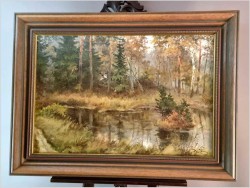 Odlatujące kaczki - Waldemar von Collins (1910 Riga - 1999 Rastede)