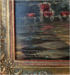 Pałacowy obraz! Tańcząca baletnica - Heinz Ludwig Münnich (1921-1978)