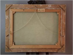 Mega Rarytas! Technika szpachlowa - Łodzie w zatoce | Carol Spree *1907