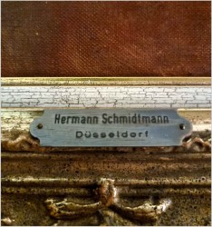 Scena rodzajowa! Robótki ręczne - Herman Schmidtmann (1869-1936)