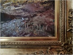 Tajemnicze rozlewisko leśne - G.Hagen (Germany 1950/1960 rok)