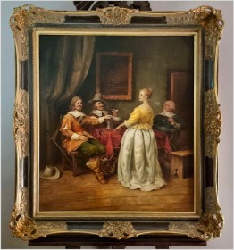 Muszkieterzy w karczmie - Curt August Landwehr (1920-1988)