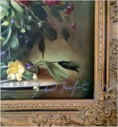 Super malarstwo! Bukiet flamandzkich kwiatów - Gerhard Merfort *1927