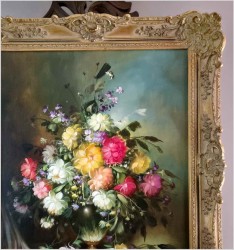 Super malarstwo! Bukiet flamandzkich kwiatów - Gerhard Merfort *1927