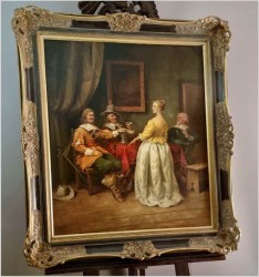 Muszkieterzy w karczmie - Curt August Landwehr (1920-1988)