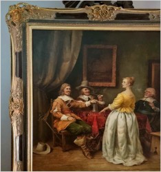 Muszkieterzy w karczmie - Curt August Landwehr (1920-1988)