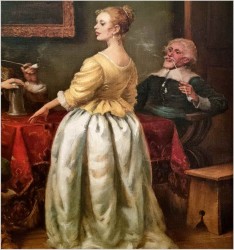 Muszkieterzy w karczmie - Curt August Landwehr (1920-1988)