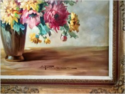 Kompozycja kwiatów w wazonie - Hedwig Petermann *1877 