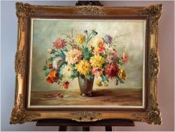 Kompozycja kwiatów w wazonie - Hedwig Petermann *1877 